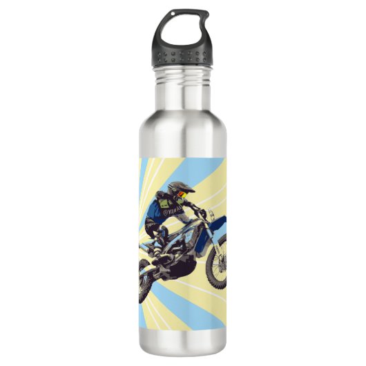 Motocross Waterfles (Voorkant)