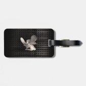 Motocross Whip; Cool Black Bagagelabel (Achterkant horizontaal)