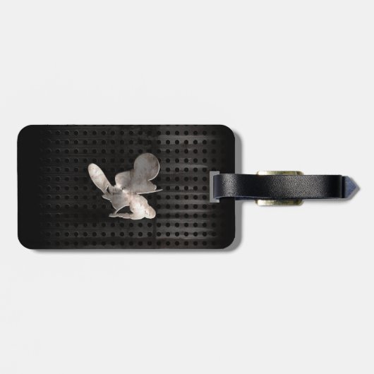 Motocross Whip; Cool Black Bagagelabel (Achterkant horizontaal)