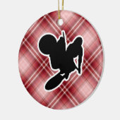 Motocross Whip Keramisch Ornament (Links)