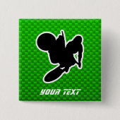 Motocross Whip Vierkante Button 5,1 Cm (Voorkant)