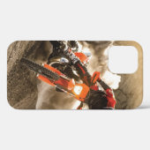 Motocrossrijder Case-Mate iPhone Case (Achterkant (horizontaal))