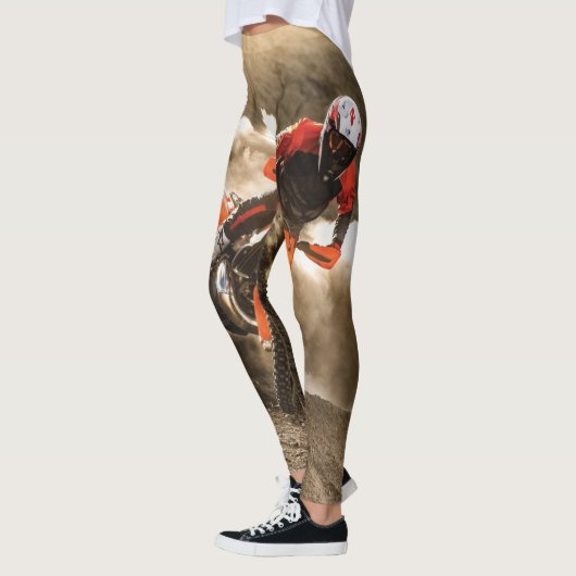 Motocrossrijder Leggings (Links)