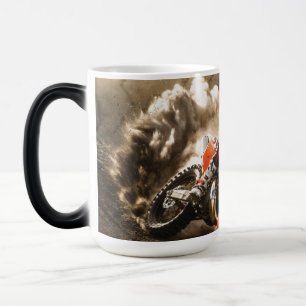 Motocrossrijder Magische Mok