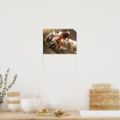 Motocrossrijder Poster (Keuken)
