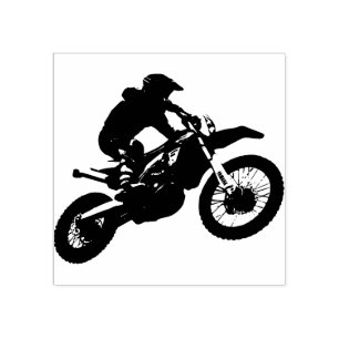 MOTOCROSSRUBBERSTEMP RUBBERSTEMPEL