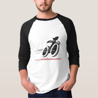 MotoFemina 3/4 Sleeve Raglan T-shirt