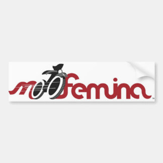 MotoFemina Bumpersticker