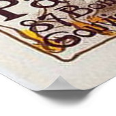 Motofietsen Comiot - Paris Vintage Poster (Hoek)