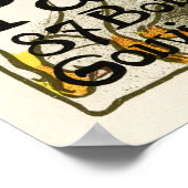 Motofietsen Comiot, Steinlen Poster (Hoek)