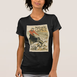 Motofietsen komen van Theophile-Alexandre Steinlen T-shirt