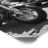 Motofietsen Poster (Hoek)