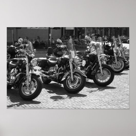 Motofietsen Poster (Voorkant)