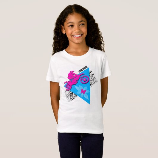 MotoGirl's baby-T-Shirt T-shirt (Voorkant volledig)