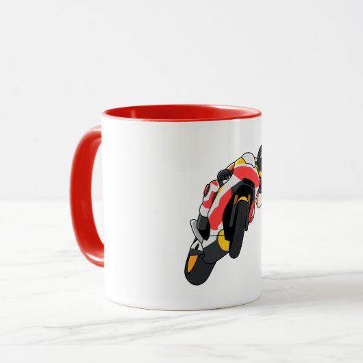 MotoGP Honda simple style Mok (Voorkant links)