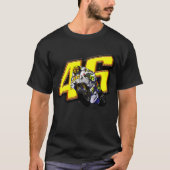 MotoGP Movistar Yamaha Valentino Rossi T-shirt (Voorkant)