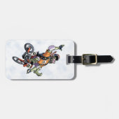 Motogross Bagagelabel (Voorkant horizontaal)