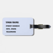 Motogross Bagagelabel (Achterkant horizontaal)