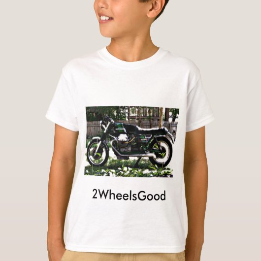 motoguzzi, Kind Moto Guzzi T-shirt (Voorkant)
