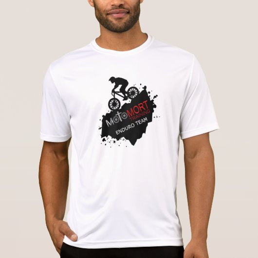 MotoMort Training Enduro Team Practice Jersey T-shirt (Voorkant)