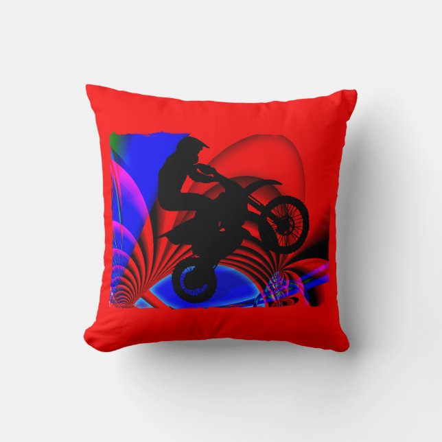 MotoOverweg Going Loopy Kussen (Voorkant)