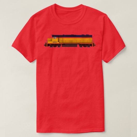 Motor 5 van het spoor t-shirt (Design voorkant)