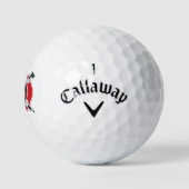 Motor 8 Callaway Golf Balls Golfballen (Logo)