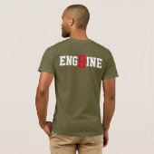 Motor 8 FIT T-shirt (Achterkant volledig)