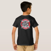 Motor 8 Grote Logo jongeren T-Shirt (Achterkant volledig)