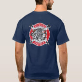 Motor 8 grote T-shirt met grote Logo (Achterkant)