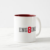 Motor 8 Koffie-Mok Tweekleurige Koffiemok (Voorkant rechts)