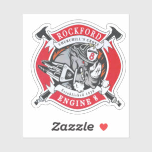 Motor 8 Sticker