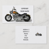 Motor Bike Visitekaartje (Voorkant / Achterkant)