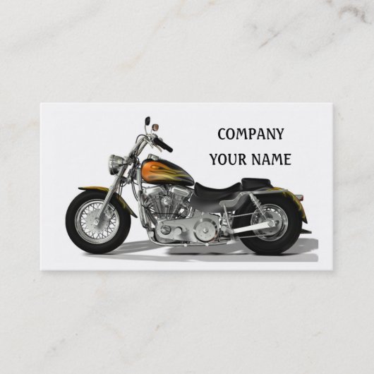 Motor Bike Visitekaartje (Voorkant)