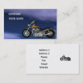 Motor Bike Visitekaartje (Voorkant / Achterkant)