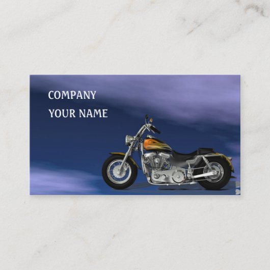 Motor Bike Visitekaartje (Voorkant)