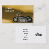 Motor Bike Visitekaartje (Voorkant / Achterkant)