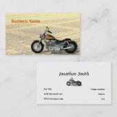 Motor Bike Visitekaartje (Voorkant / Achterkant)