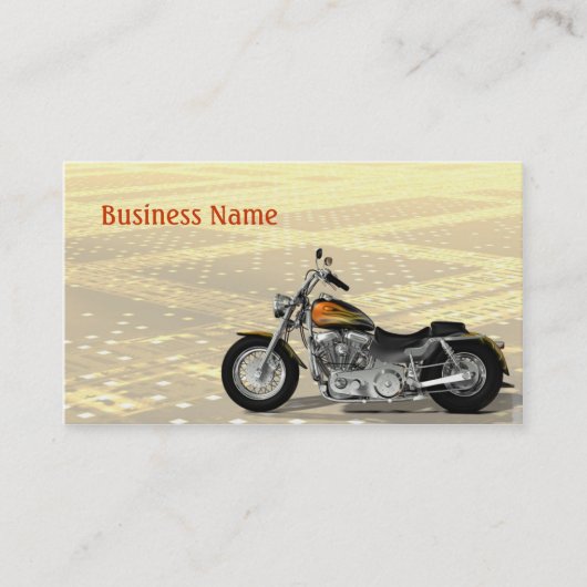 Motor Bike Visitekaartje (Voorkant)