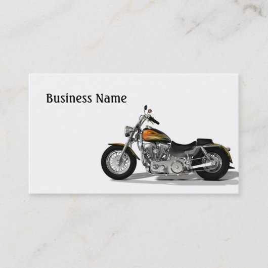 Motor Bike Visitekaartje (Voorkant)