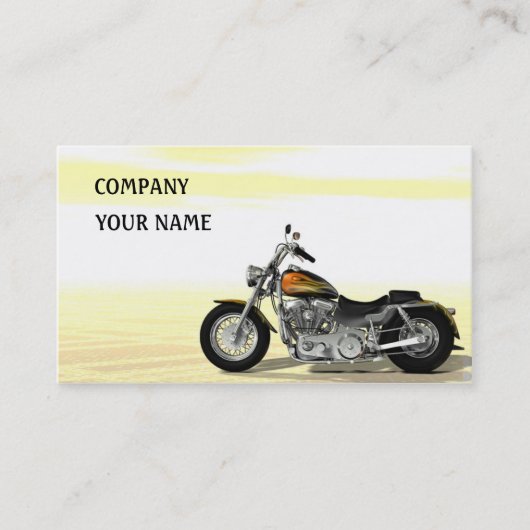 Motor Bike Visitekaartje (Voorkant)