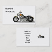 Motor Bike Visitekaartje (Voorkant / Achterkant)