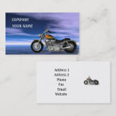 Motor Bike Visitekaartje (Voorkant / Achterkant)