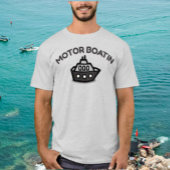 Motor Boatin' Funny Boating Shirt