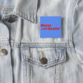 Motor Boatin' Vierkante Button 5,1 Cm (In situ)