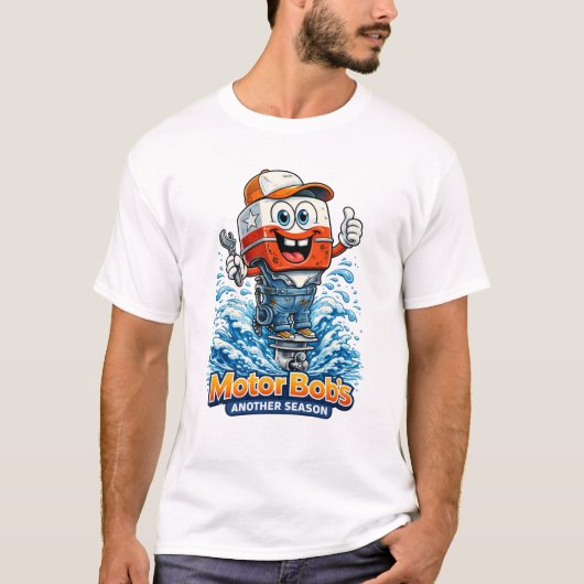 Motor Bob's "Another Season" Cartoon T-shirt (Voorkant)