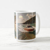 Motor Boot Koffie Mok (Voorkant rechts)