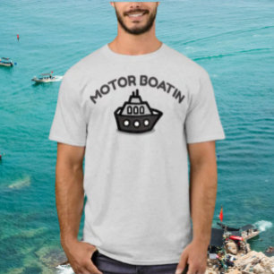 Motor Bootvaren Grappig Bootvaren T-shirt