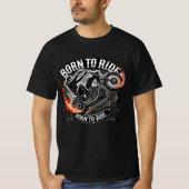Motor - Born to Flamme T-shirt (Voorkant)