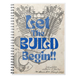 Motor Build Journal Notitieboek